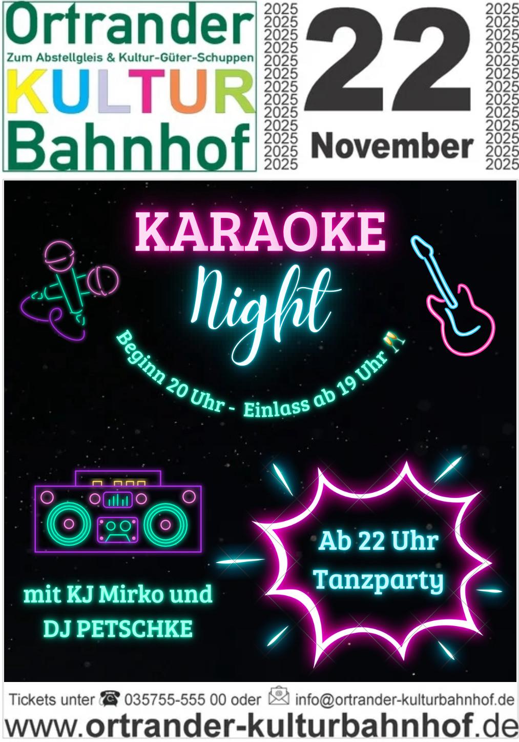 Ortrand Karaoke Night