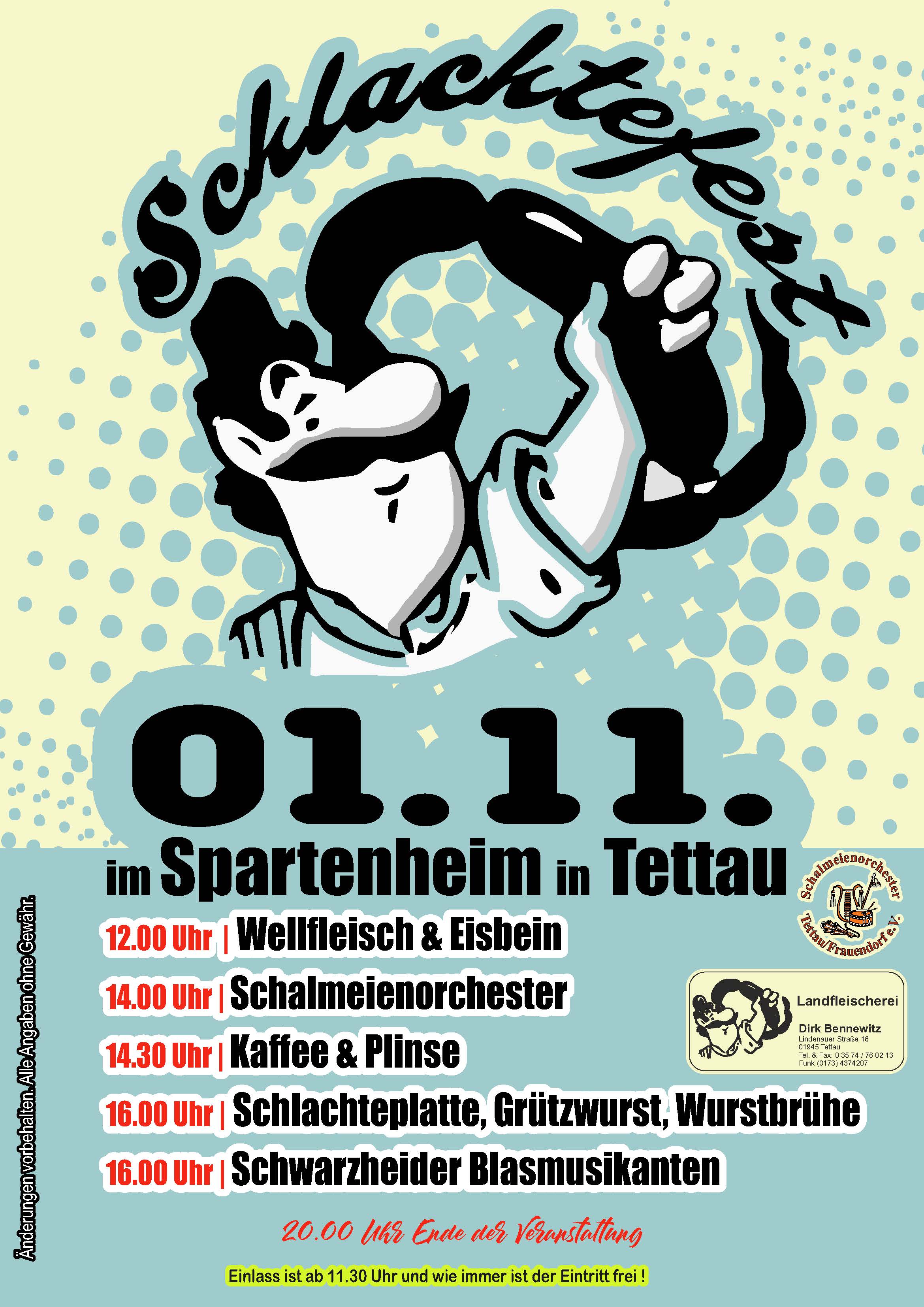 Tettau Schlachtefest 2025